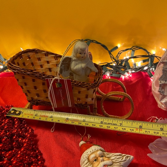 Vintage mid century modern Christmas ornaments lot - Picture 2 of 14